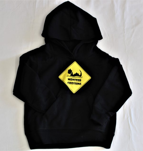 Toddler's Monster Crossing Hoodie