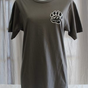 Bear Lake Paw T-Shirt - Charcoal