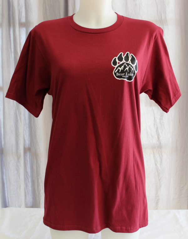 Bear Lake Paw T-Shirt - Red