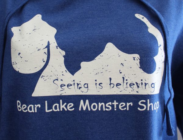 Bear Lake Monster Hoodie - Blue - Image 2