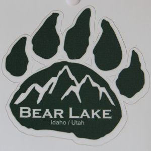 Bear Lake Paw Decal - Green