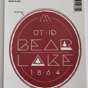 Bear Lake Utah/Idaho Decal