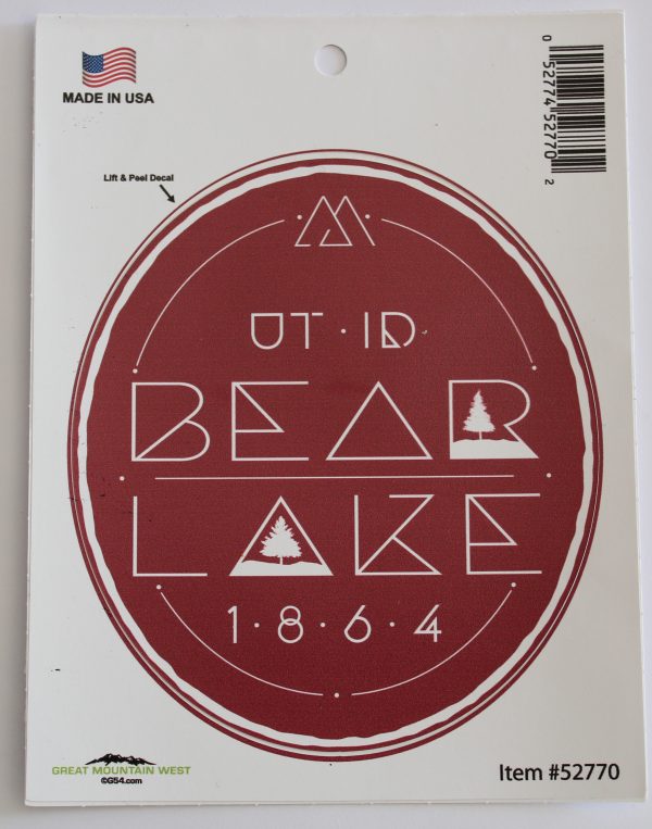 Bear Lake Utah/Idaho Decal