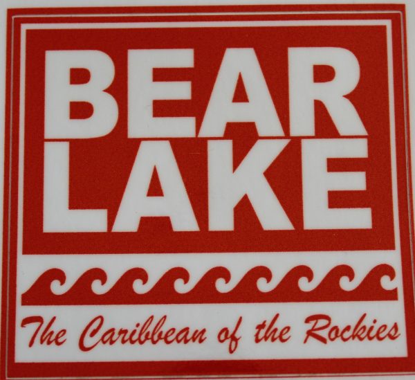 Bear Lake Caribbean of the Rockies Decal - Orange