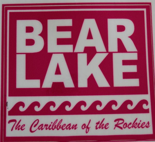 Bear Lake Caribbean of the Rockies Decal - Pink