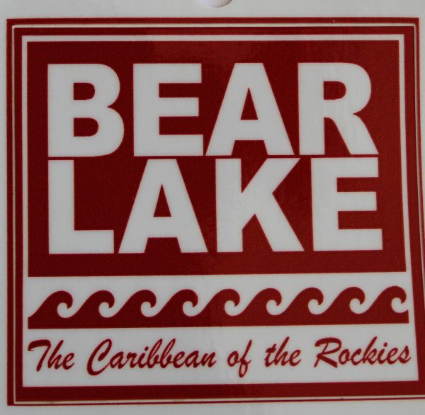 Bear Lake Caribbean of the Rockies Decal - Red