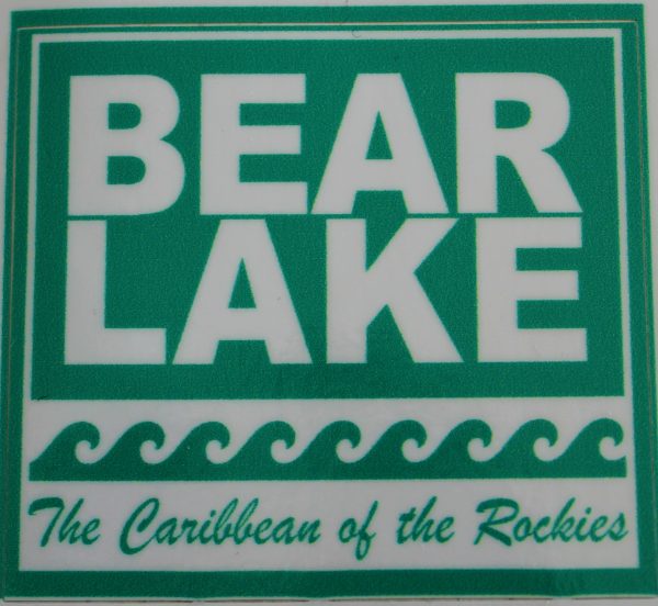 Bear Lake Caribbean of the Rockies Decal - Turquoise