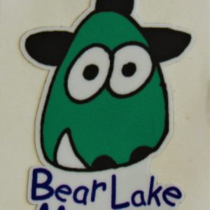 Bear Lake Monster Face Sticker